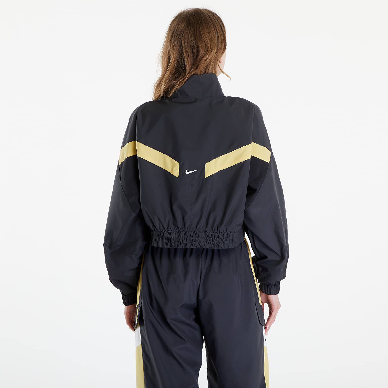 Vestes Nike Sportswear Women's Woven Jacket Dk Smoke Grey/ Dk Smoke Grey/ Black