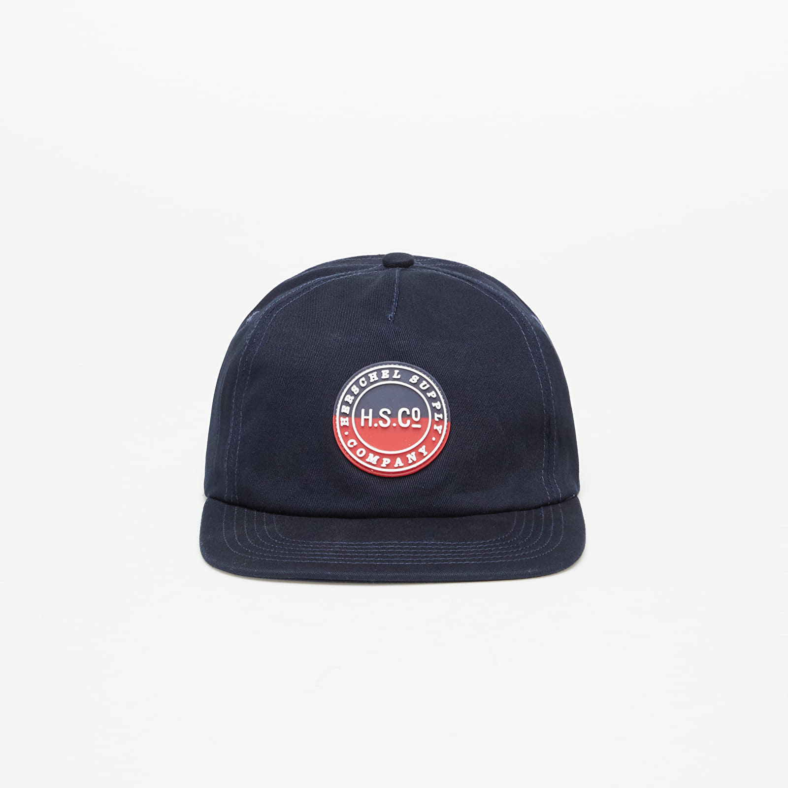Czapki Herschel Supply CO. Scout Rubber Patch Cap Navy