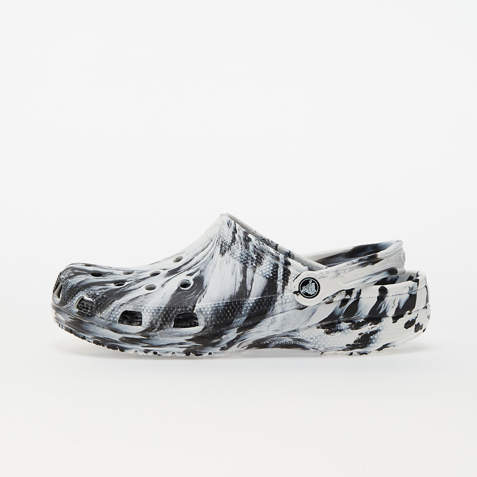 Ténis e sapatos para homem Crocs Classic Marbled Clog White/ Black