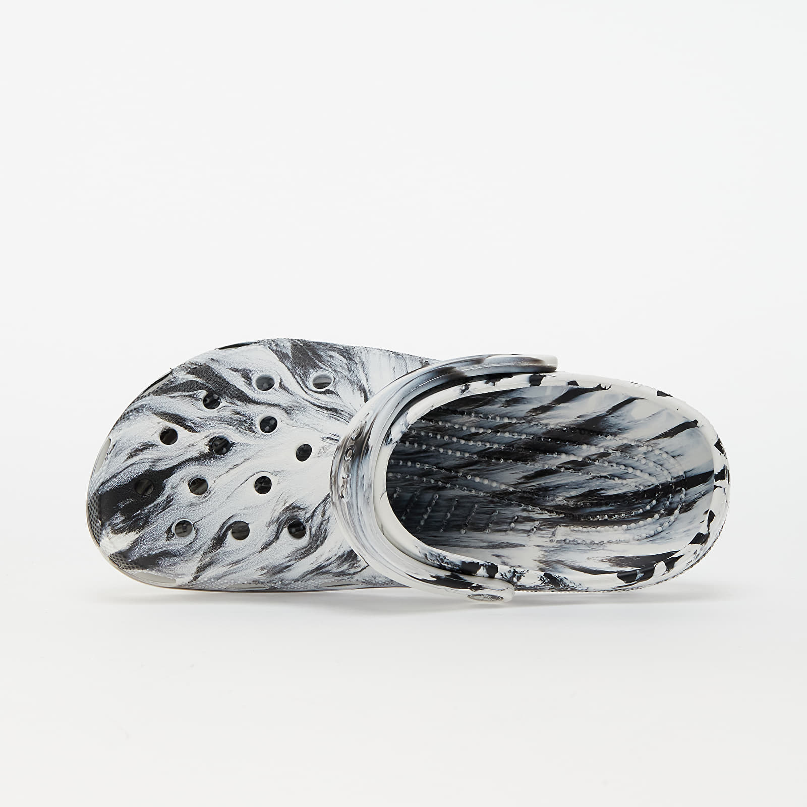 Ténis e sapatos para homem Crocs Classic Marbled Clog White/ Black