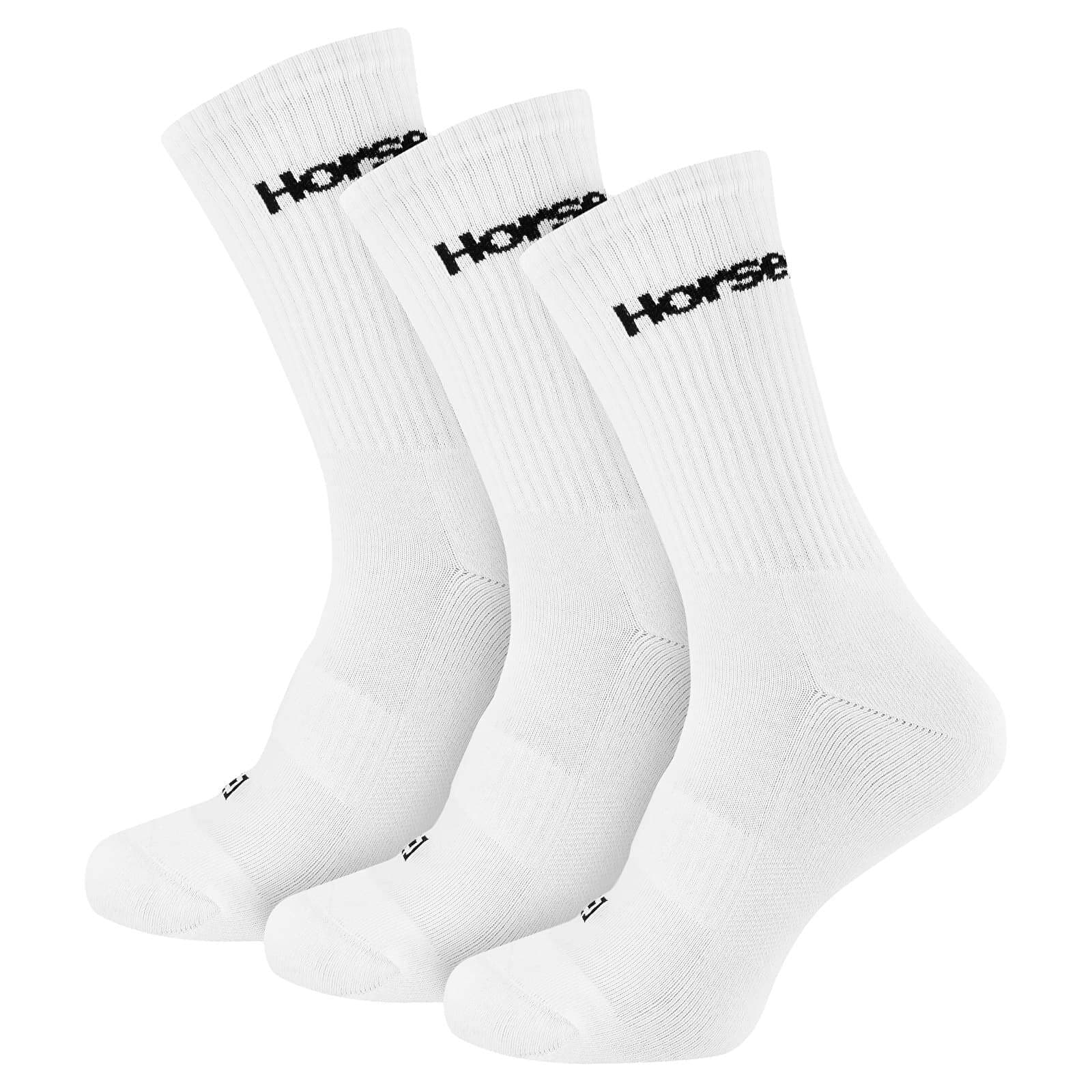 Horsefeathers Delete Premium 3-Pack Socks White 5-7