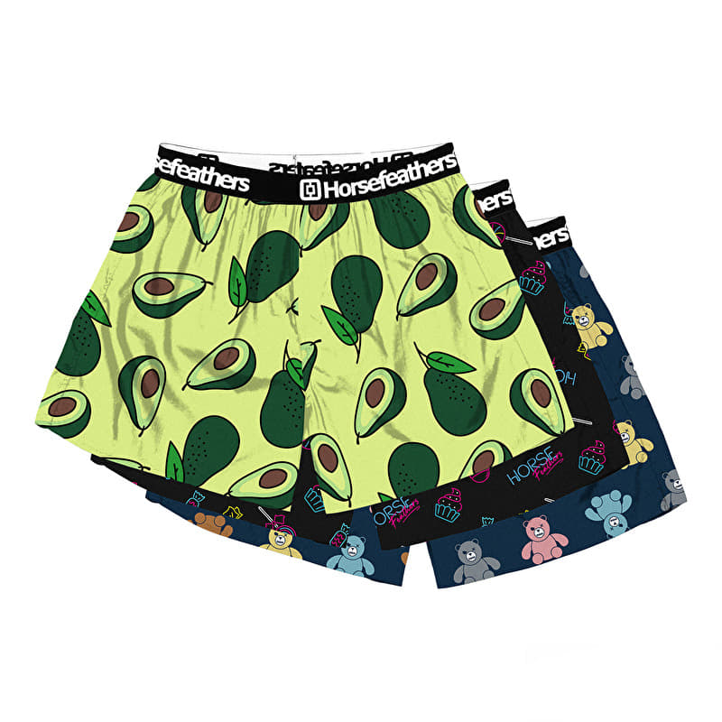 Caleçons Horsefeathers Frazier 3-Pack Boxer Shorts Bundle 5