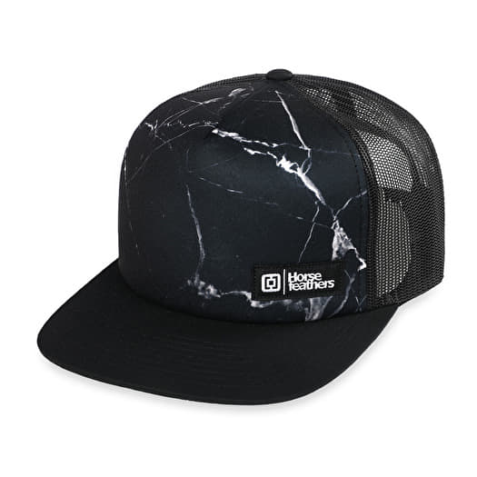 Καπέλα Horsefeathers Mave Cap Black Marble
