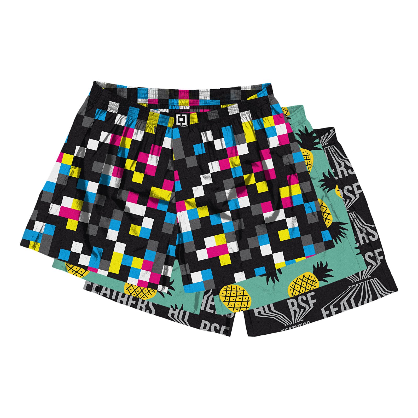 Boksersortsid Horsefeathers Manny 3-Pack Boxer Shorts Bundle 4