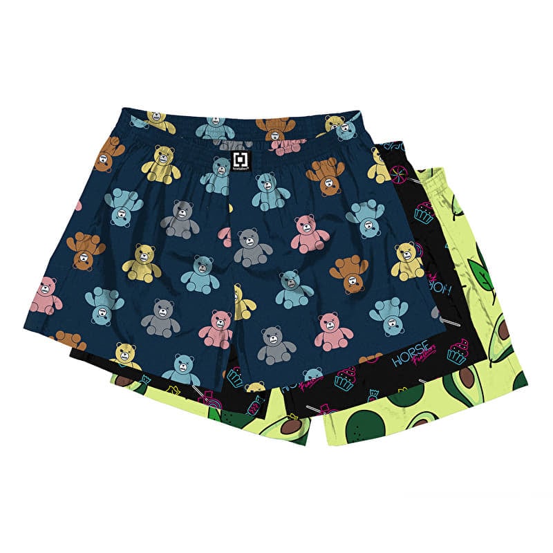 Caleçons Horsefeathers Manny 3-Pack Boxer Shorts Bundle 5