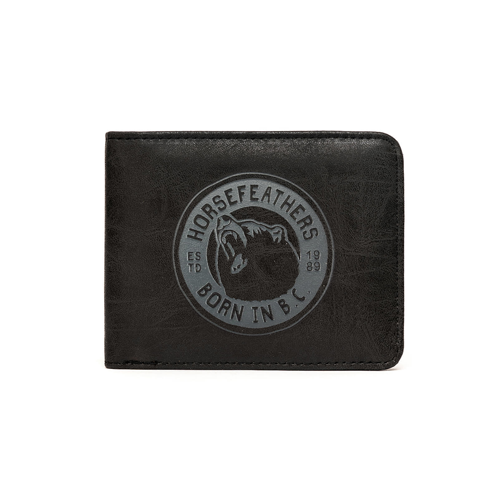Portofel Horsefeathers Gord Wallet Black