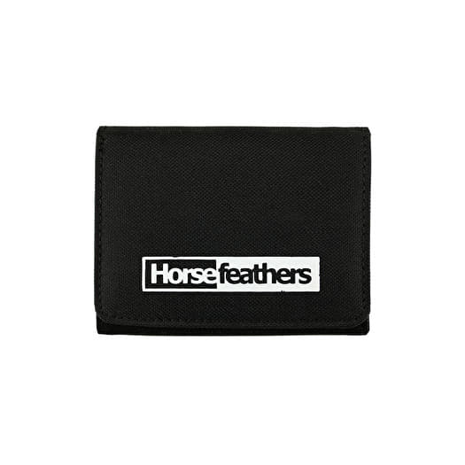 Portemonnee Horsefeathers Des Wallet Black