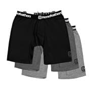 Horsefeathers Dynasty Long 3-Pack Boxer Shorts Assorted