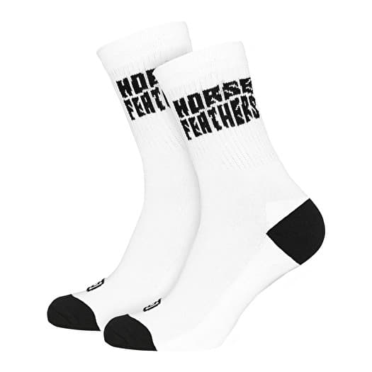 Horsefeathers Winona Socks White