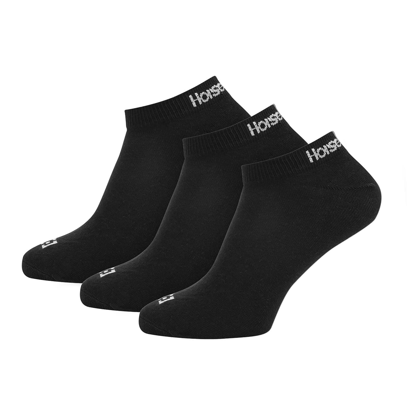 Horsefeathers Leni 3-Pack Socks Black