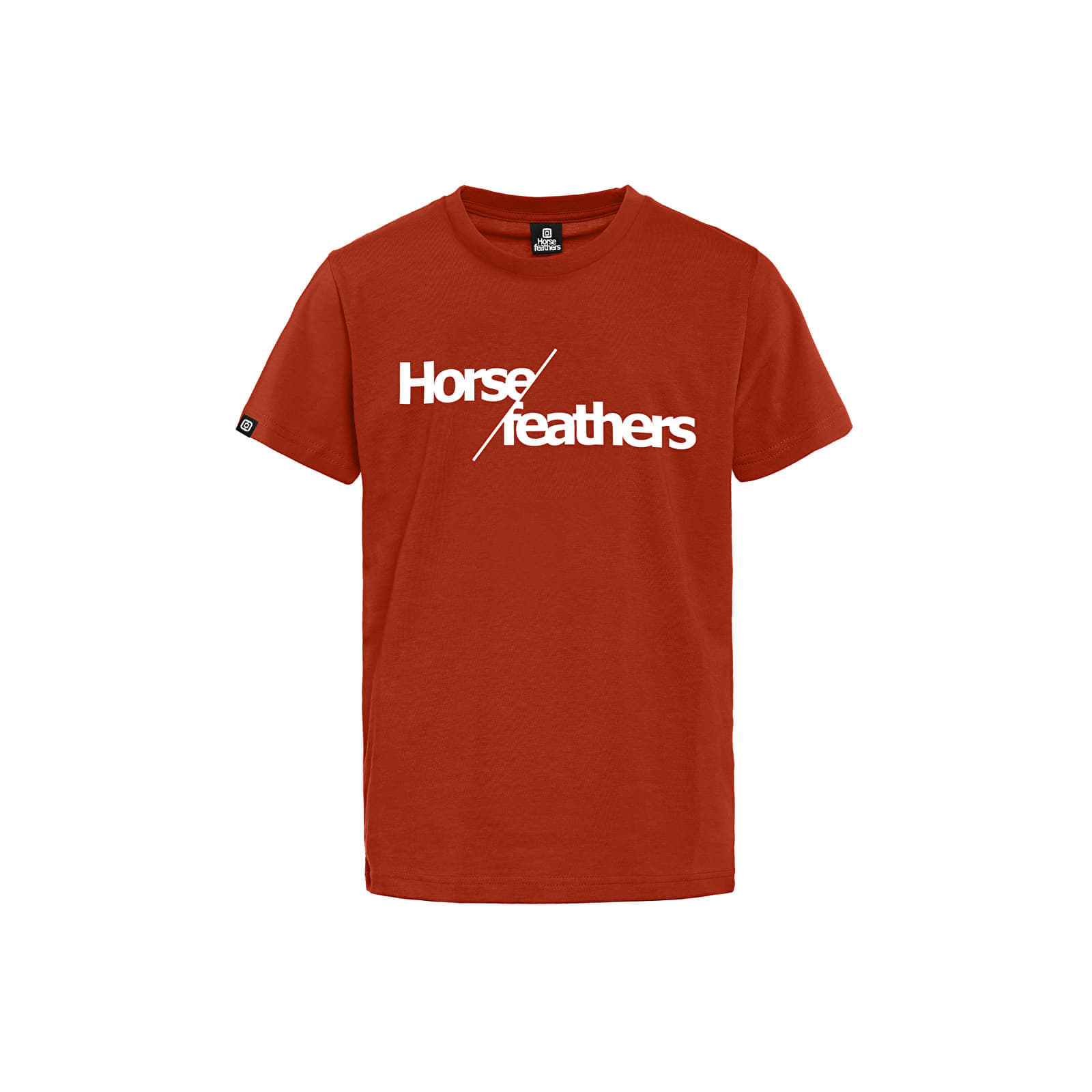 Tricou Horsefeathers Slash Youth T-Shirt Orange Rust