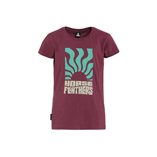 Μπλουζάκι Horsefeathers Viveca Youth T-Shirt Maroon
