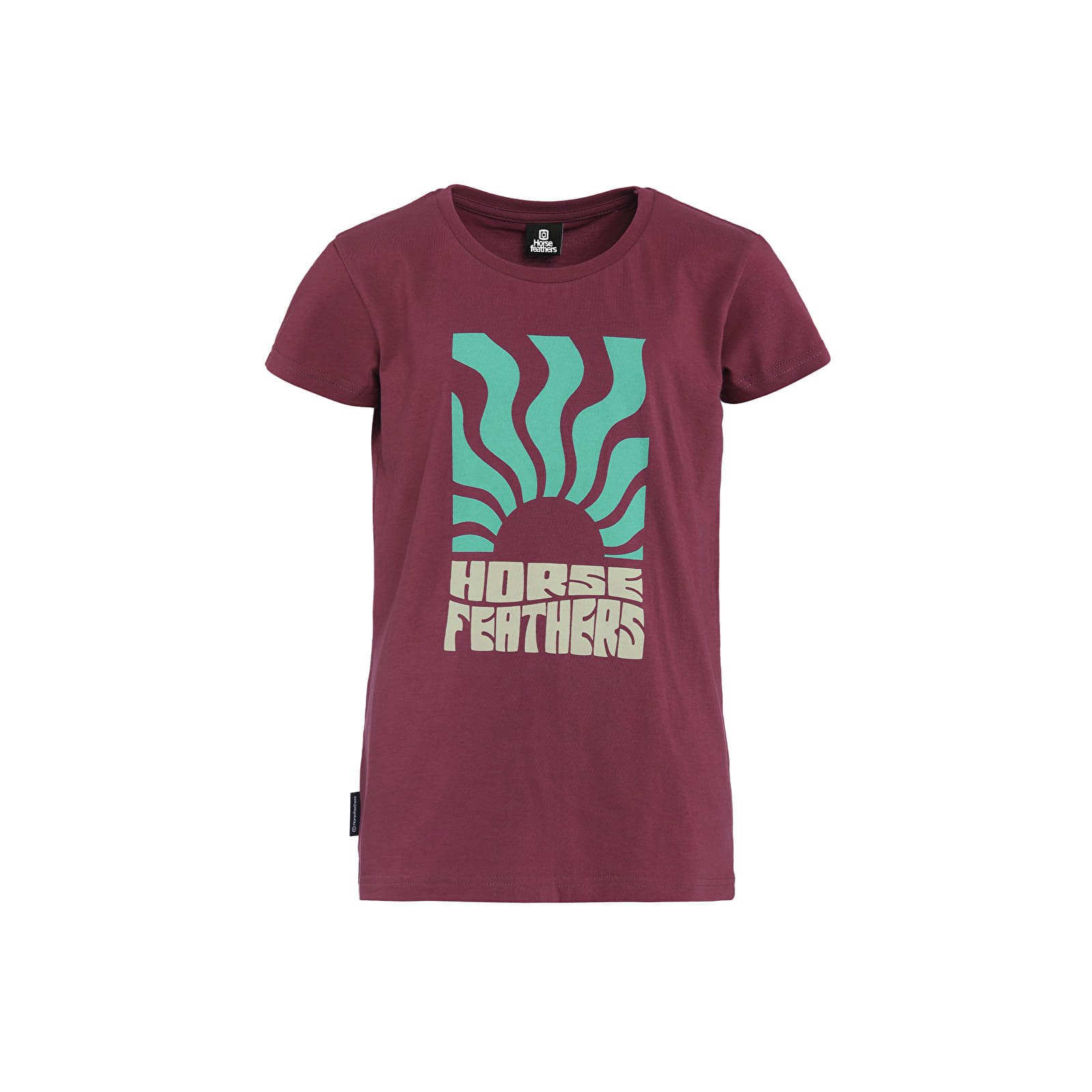 T-shirts Horsefeathers Viveca Youth T-Shirt Maroon