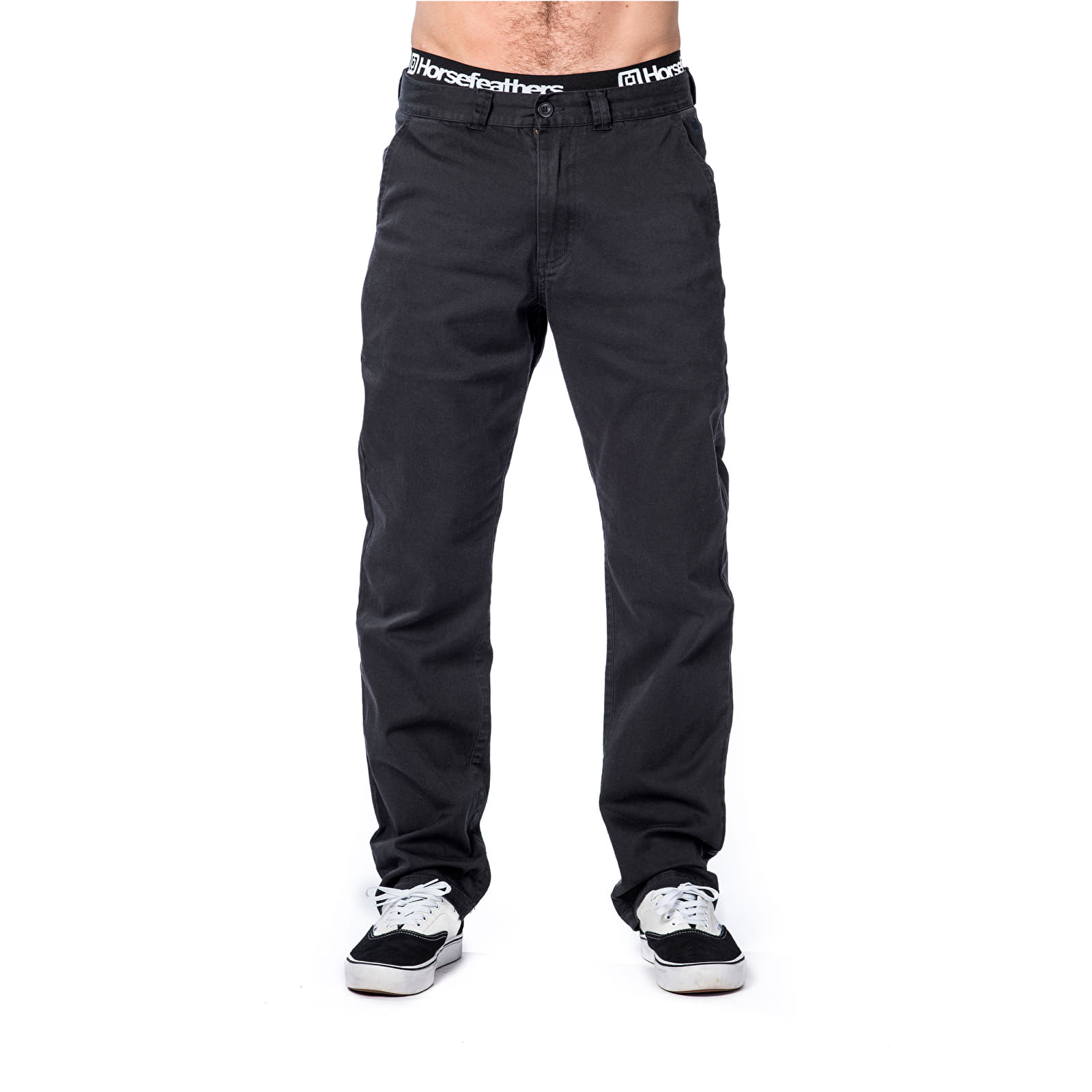 Jeans and trousers Horsefeathers Macks Pants Black