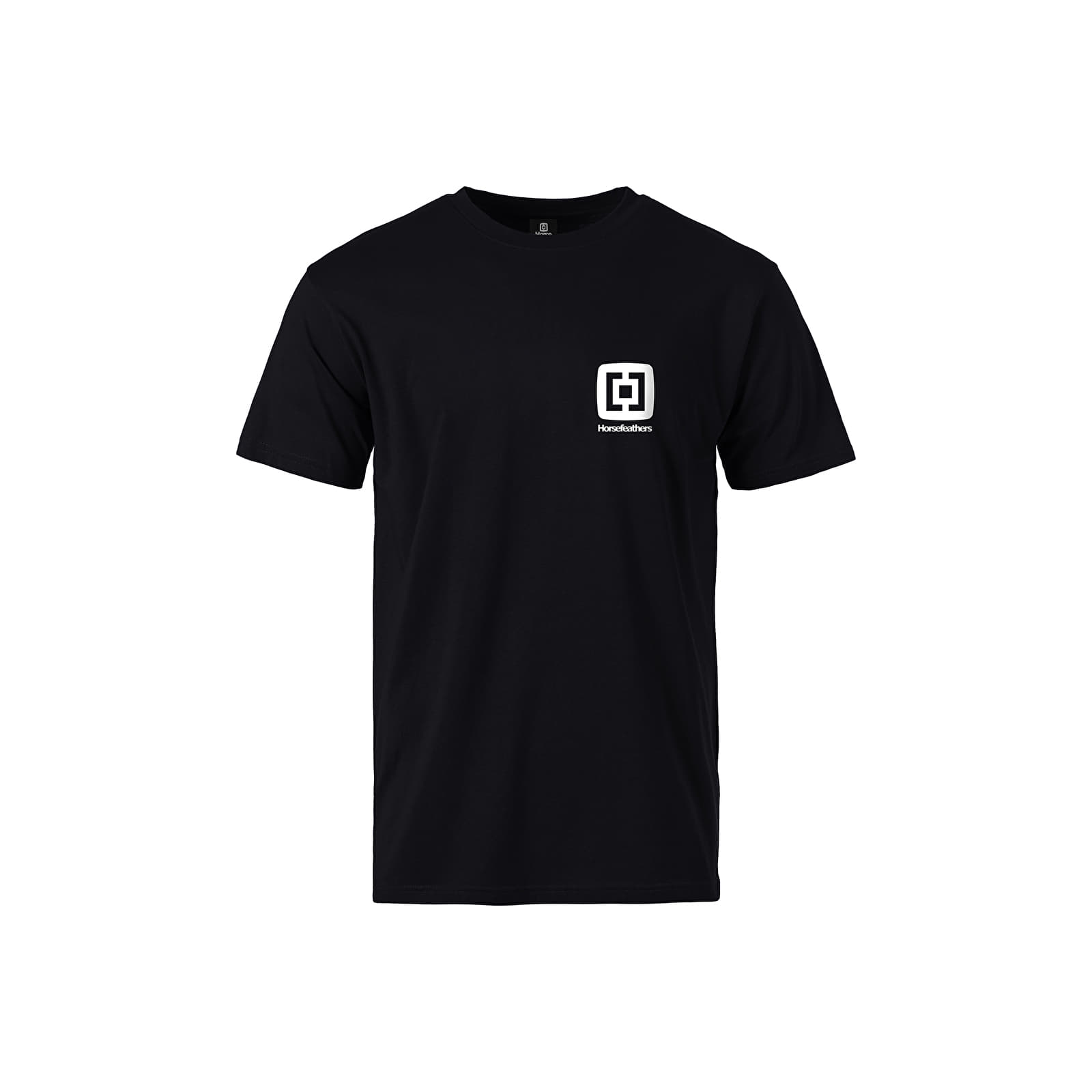 T-shirts Horsefeathers Mini Logo T-Shirt Black
