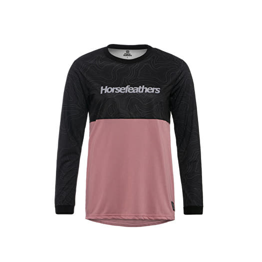 Μπλουζάκι Horsefeathers W Fury Ls Bike T-Shirt Ash Rose