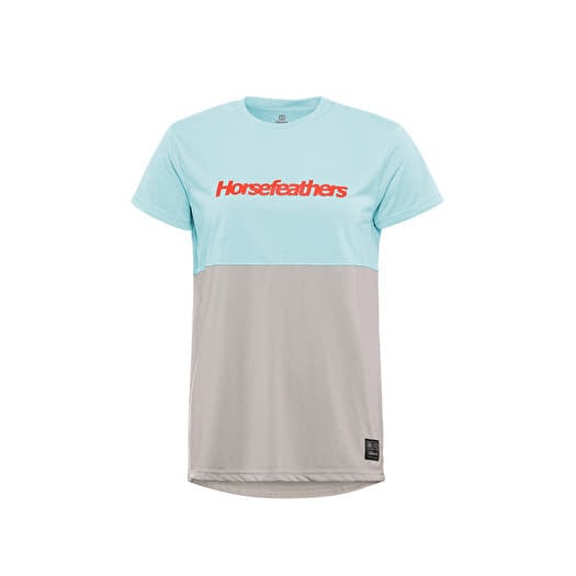 Tričko Horsefeathers W Fury Bike T-Shirt Aquatic
