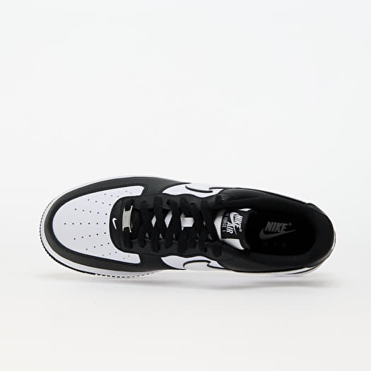 Mens black and white nike air force 1 discount