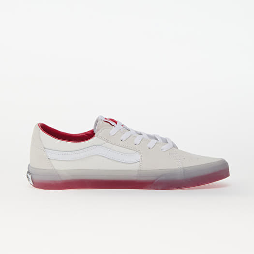 Turnschuhe und Schuhe für Männer Vans Sk8-Low Translucent Sidewall White/ Red