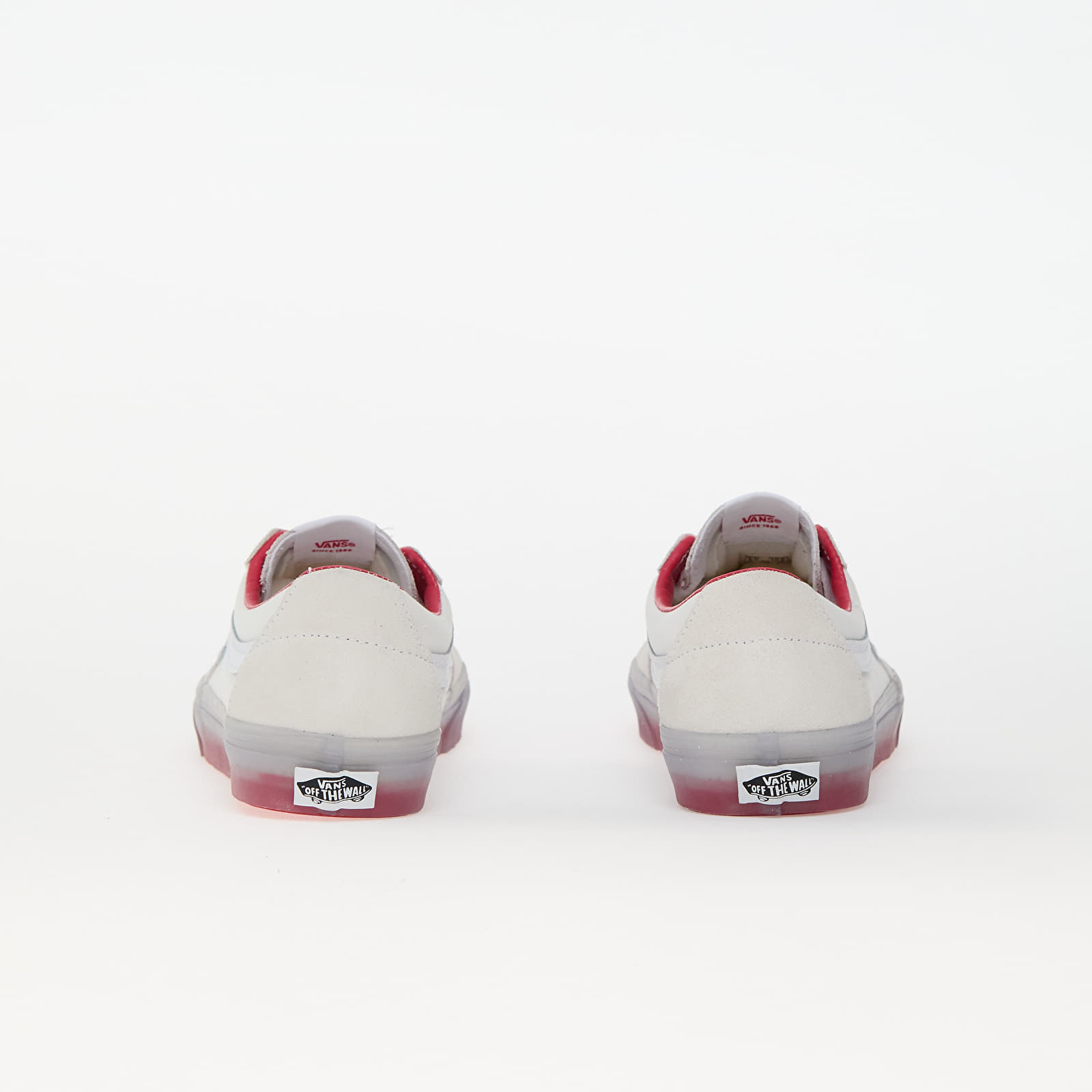 Turnschuhe und Schuhe für Männer Vans Sk8-Low Translucent Sidewall White/ Red