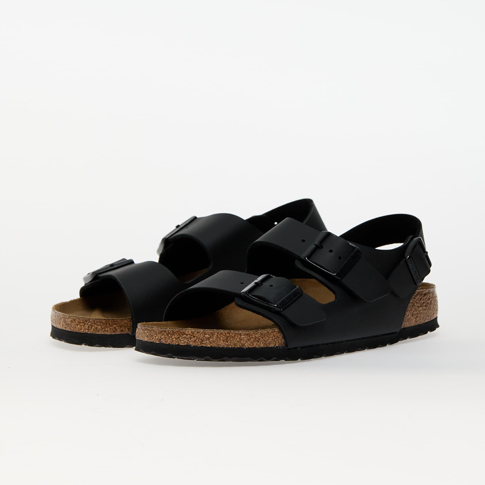 Zapatillas mujer Birkenstock Milano Birko-Flor Soft Black