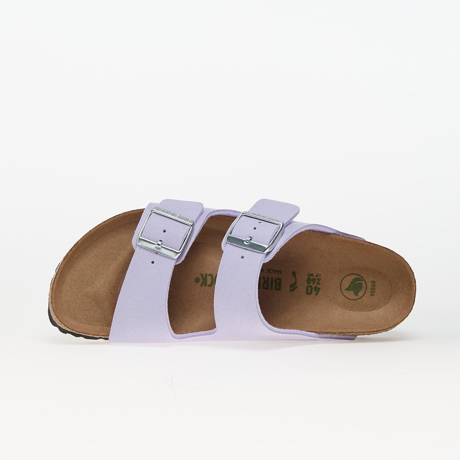 Zapatillas mujer Birkenstock Arizona Vegan Synthetics Soft Birki Vegan Purple Fog