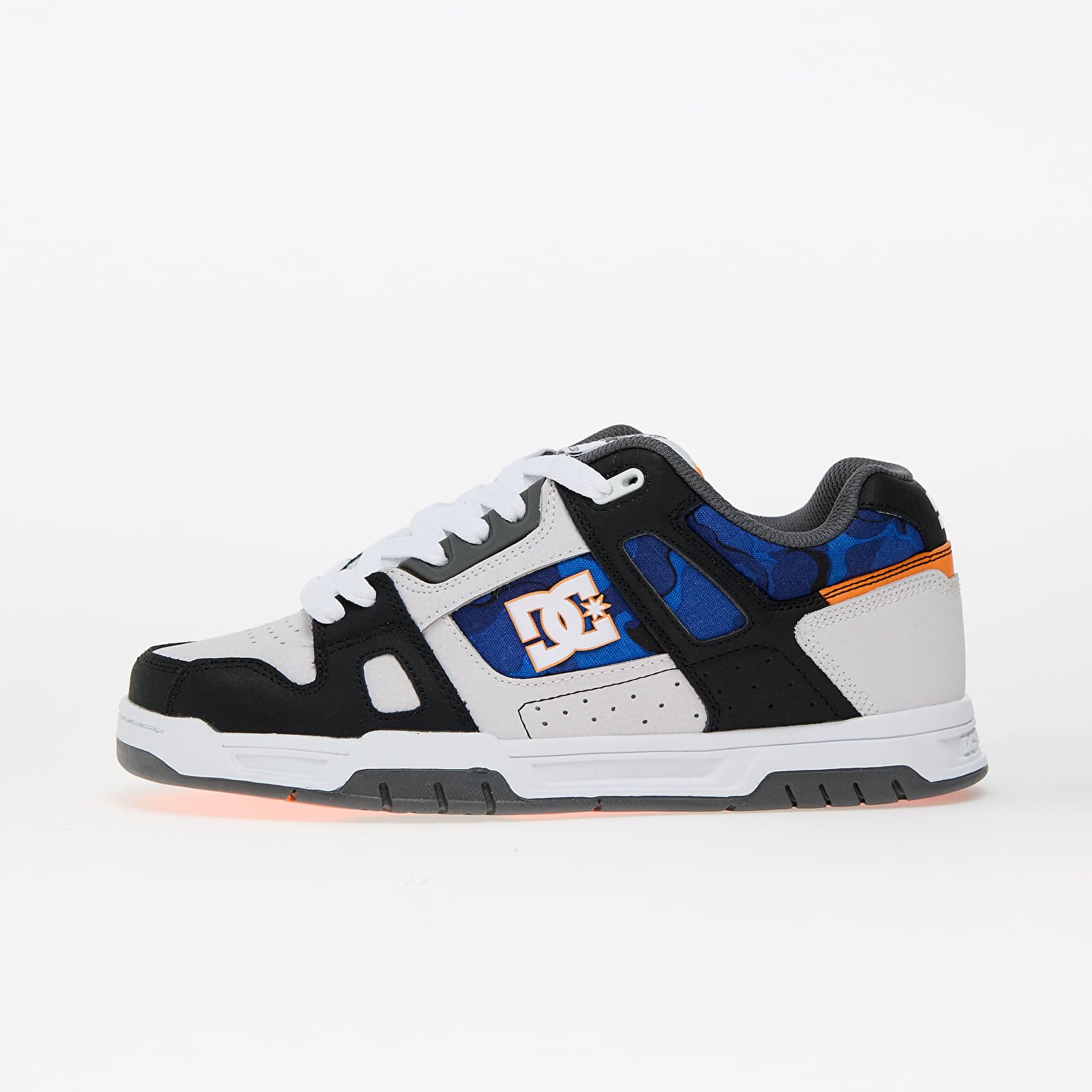 Zapatillas Hombre DC Stag White/ Black/ Orange