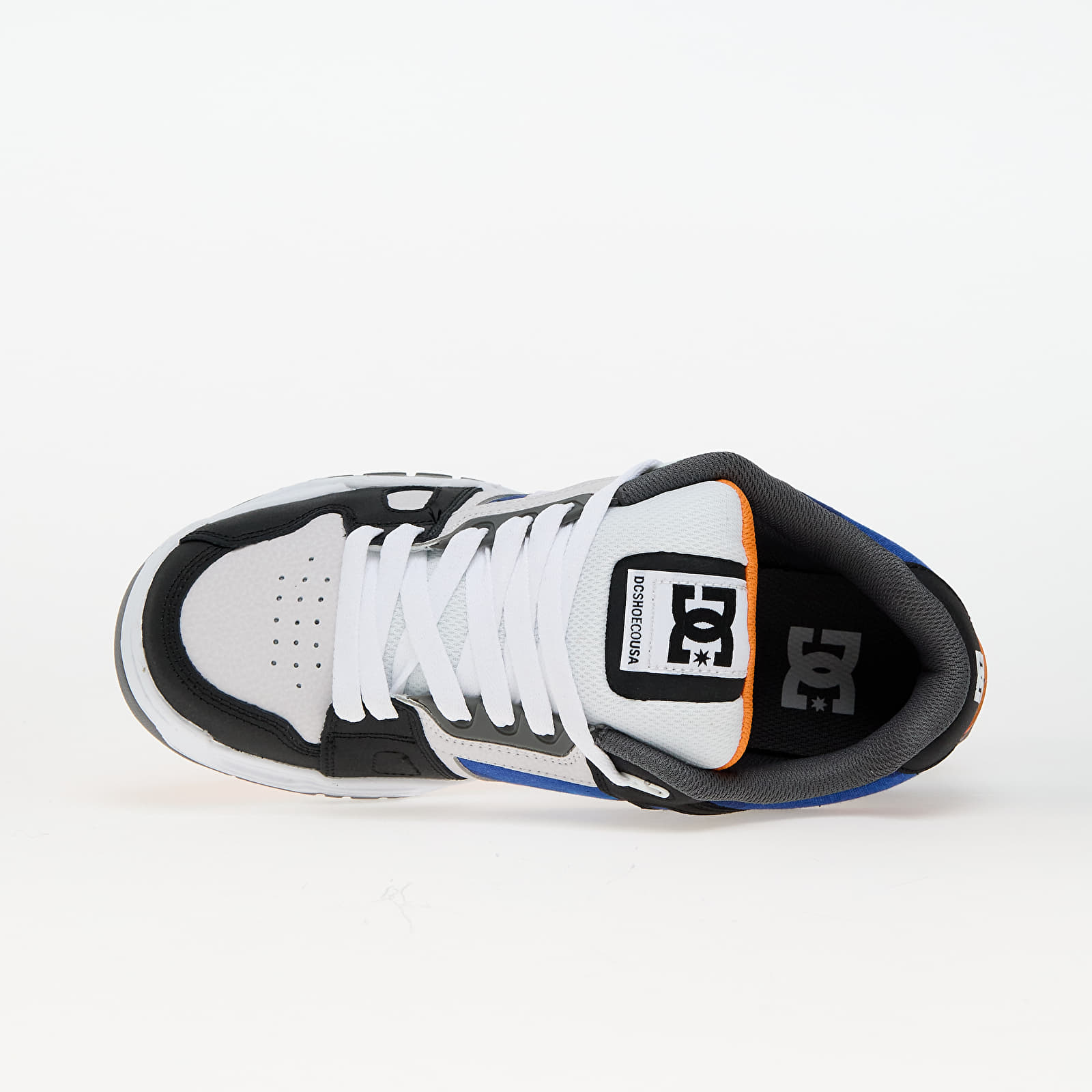 Zapatillas Hombre DC Stag White/ Black/ Orange