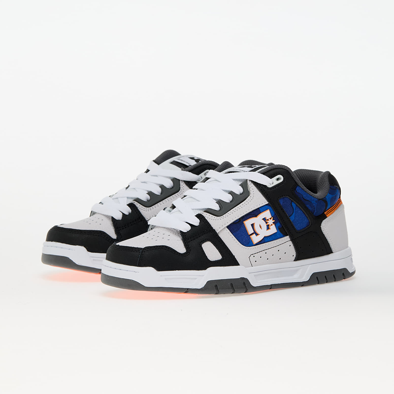 Zapatillas Hombre DC Stag White/ Black/ Orange