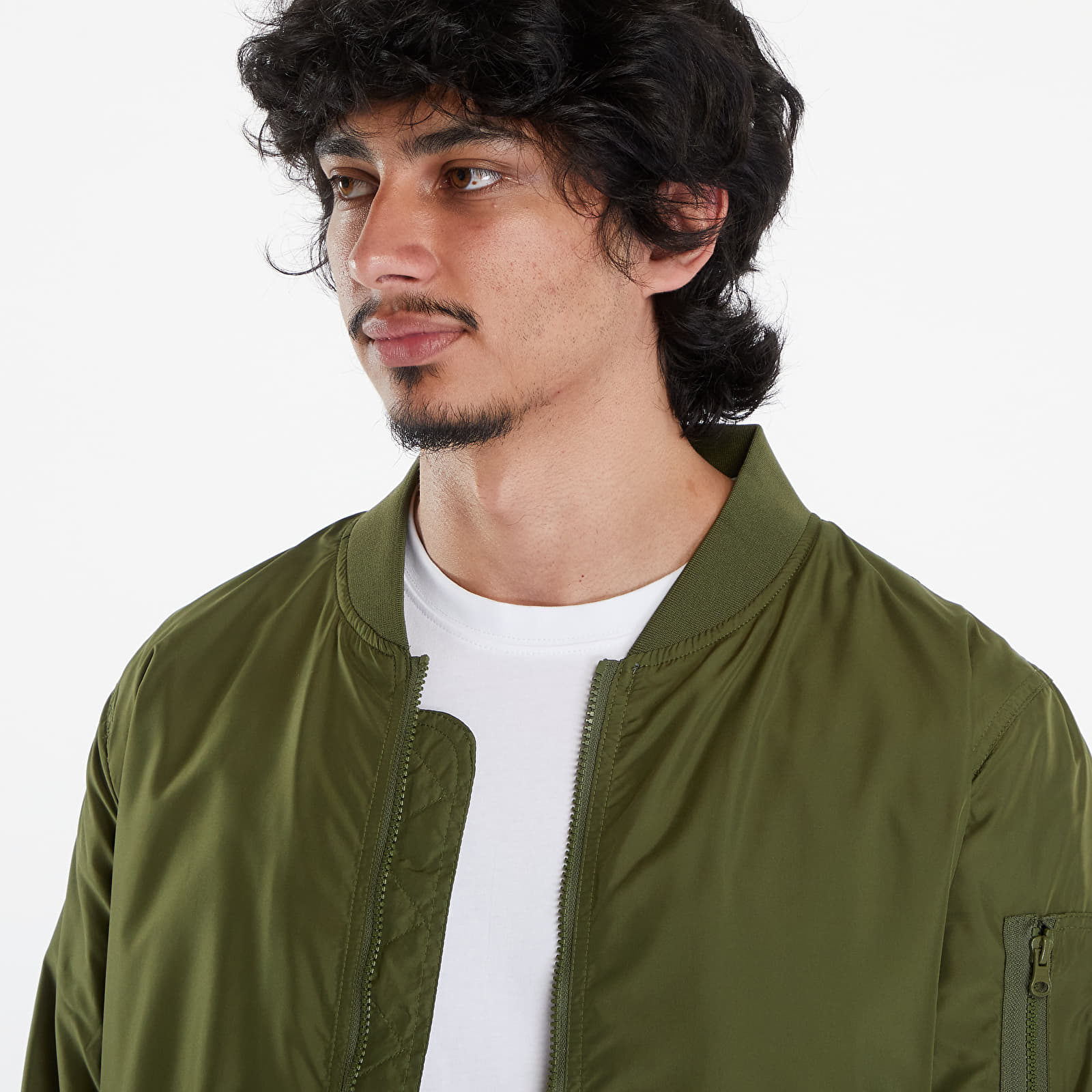 Jackets Urban Classics Light Bomber Jacket Olive