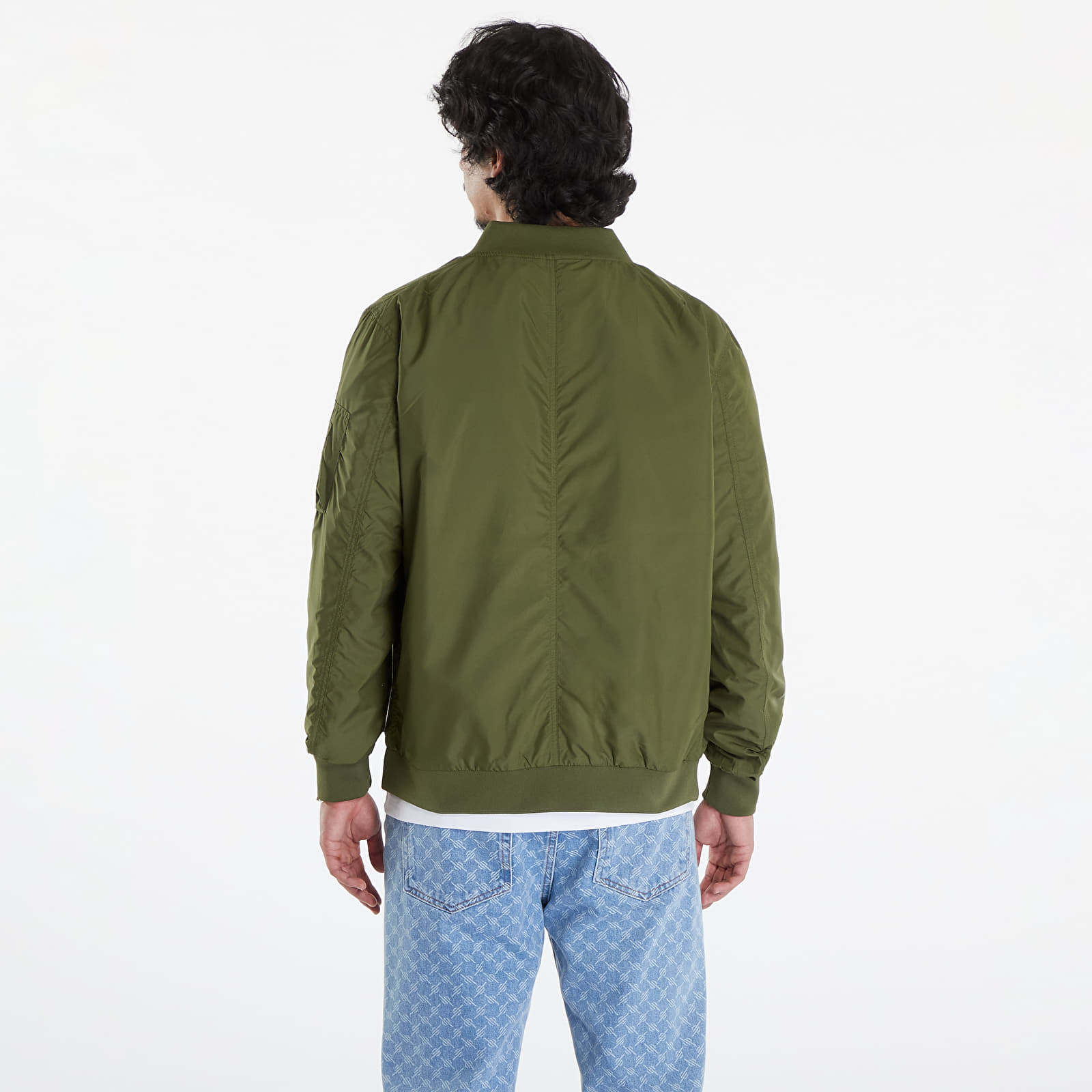 Jackets Urban Classics Light Bomber Jacket Olive