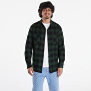 Urban Classics Checked Flanell Shirt Black/ Green