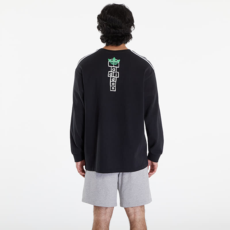 Men's T-shirts adidas x Korn Long Sleeve Tee Black (IW7523) | Queens