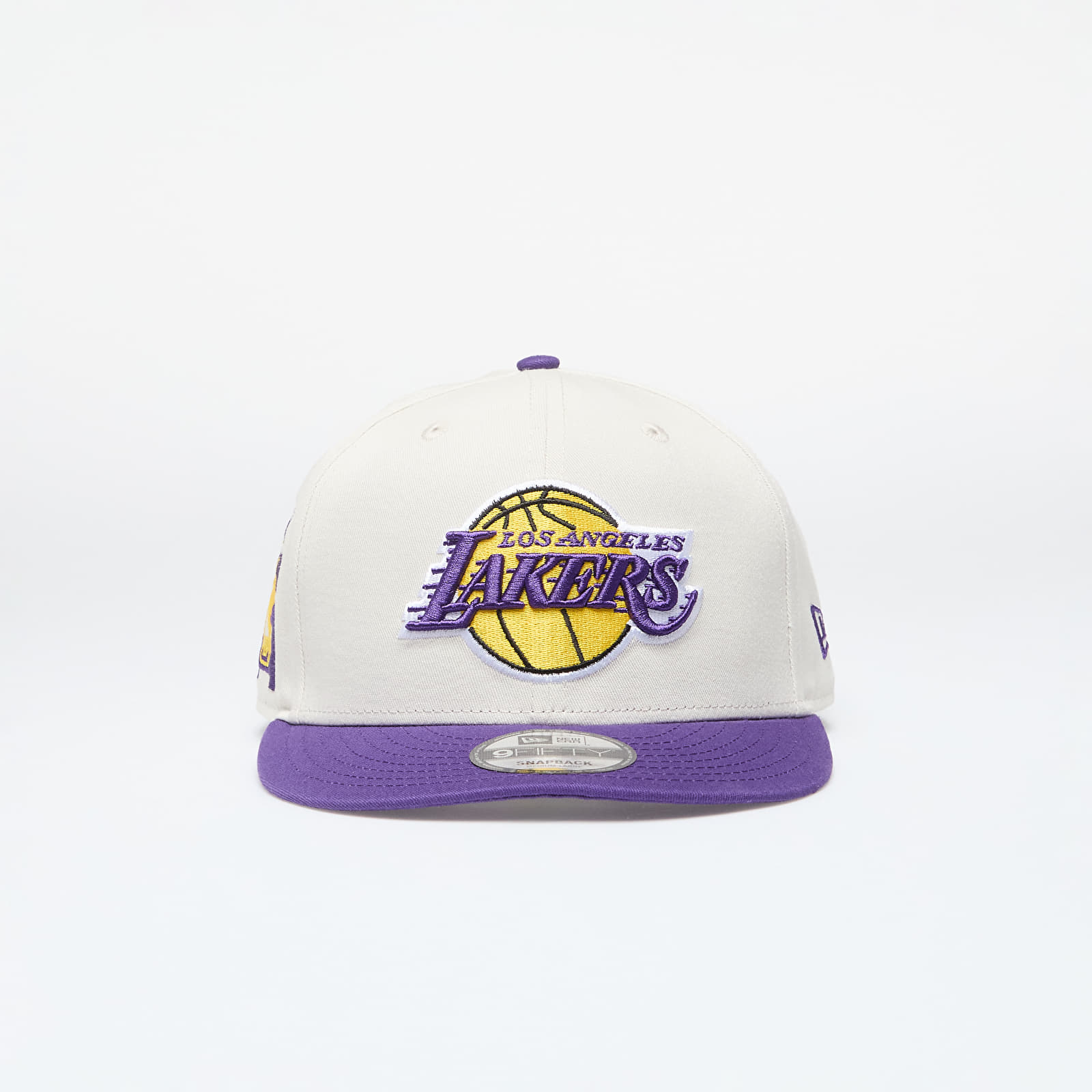 Caps New Era Los Angeles Lakers 9Fifty Snapback Ivory/ True Purple