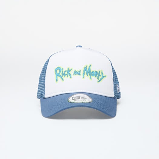 Czapka New Era x Rick And Morty 9Forty Trucker Snapback Faded Blue/ White