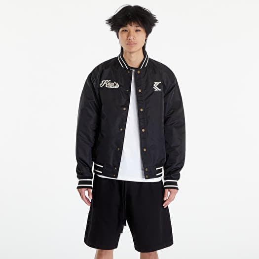 Bunda Karl Kani OG Diner Bowling Jacket Black