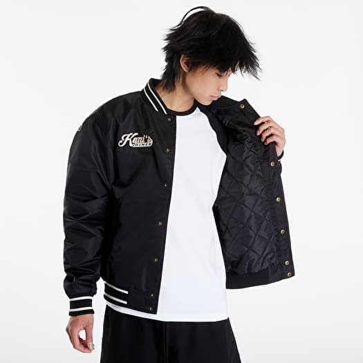 Jackets Karl Kani OG Diner Bowling Jacket Black Queens