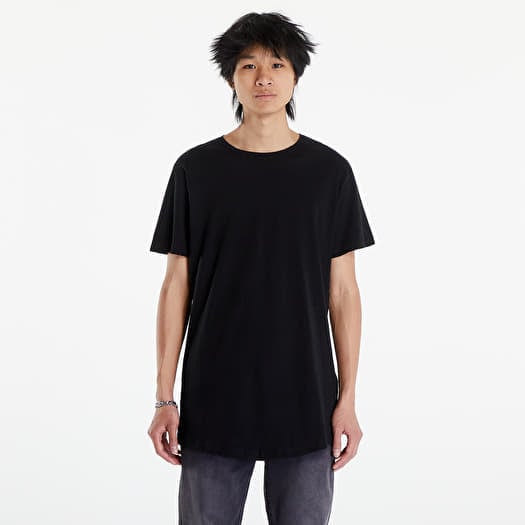 T-shirt Urban Classics Shaped Long Tee Black