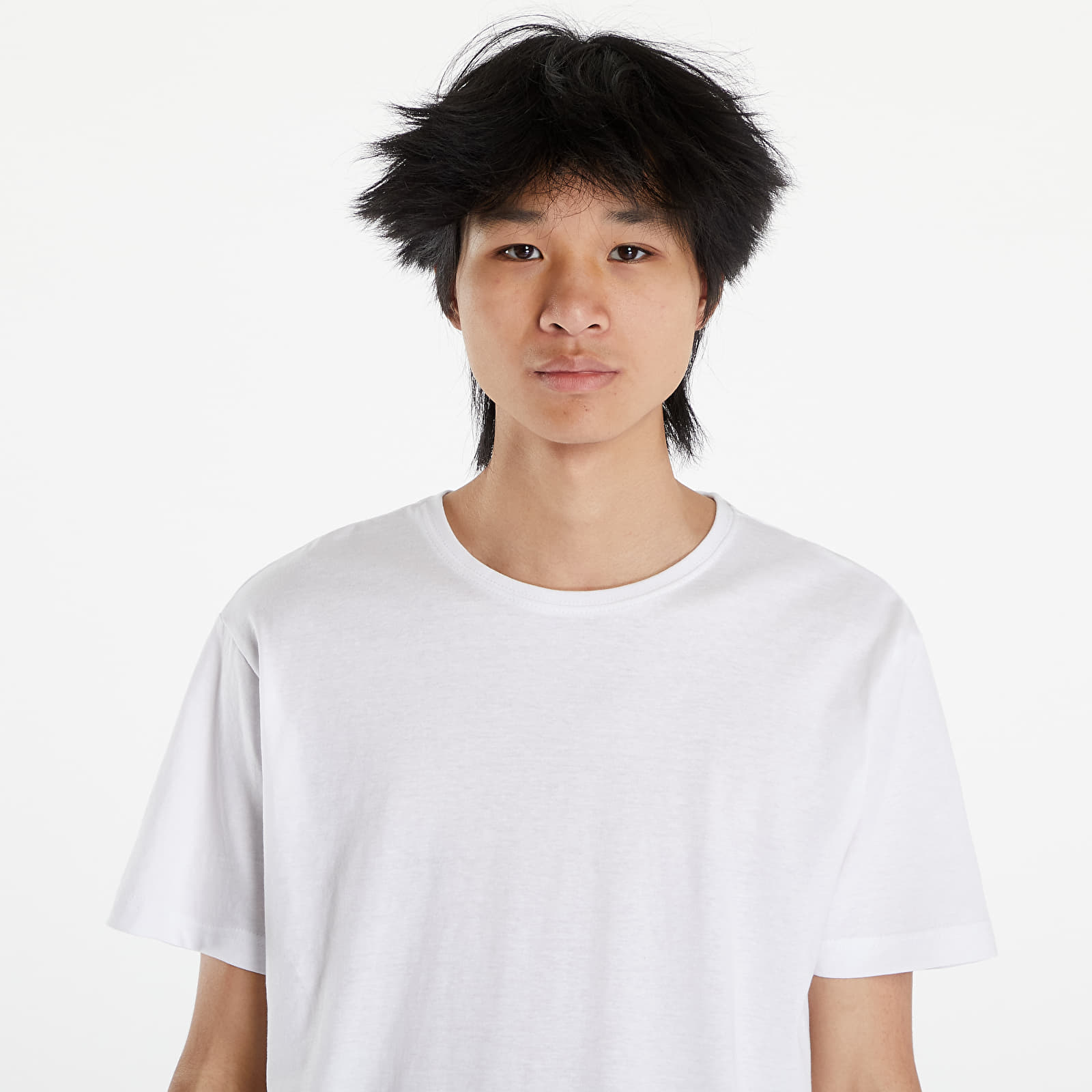 Koszulki Urban Classics Shaped Long Tee White