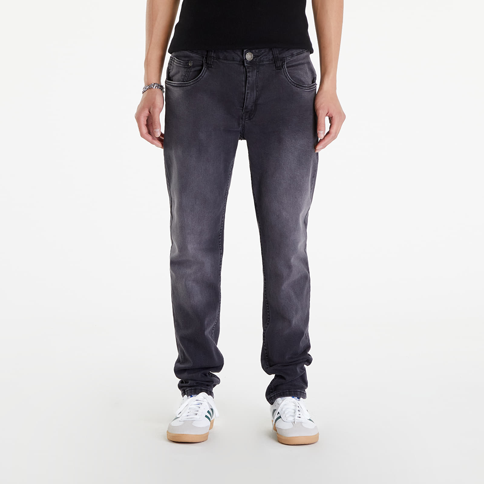 Teksad Urban Classics Stretch Denim Pants Black