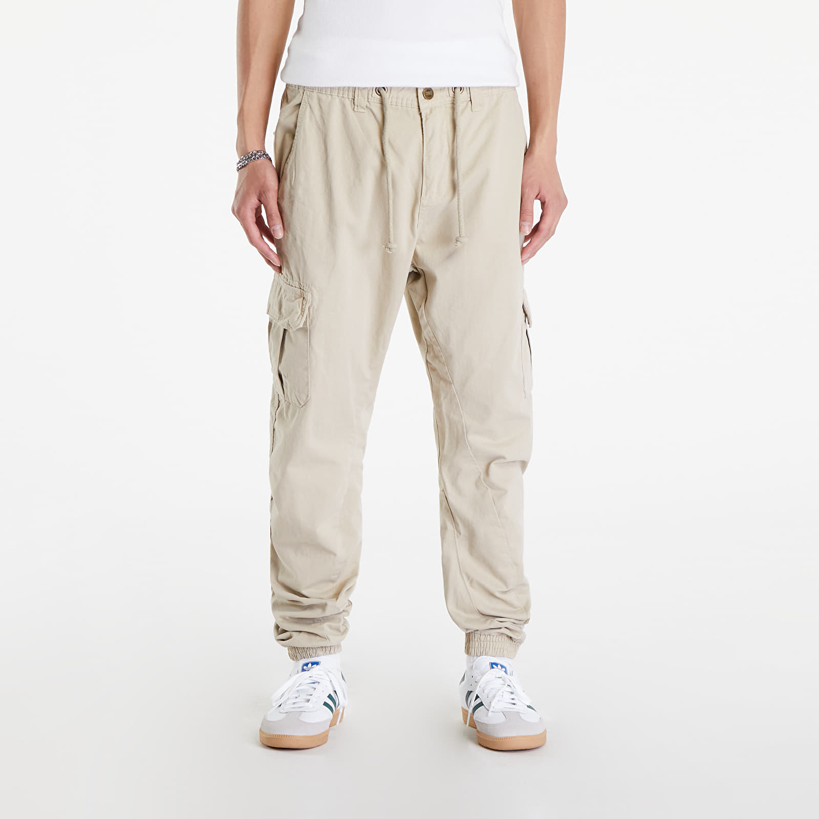 Cargo pants Urban Classics Cargo Jogging Pants Creamy