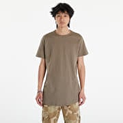 Urban Classics Shaped Long Tee Army Green