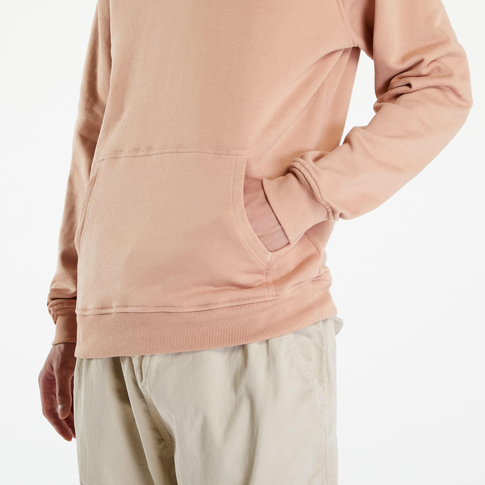 Hanorace Urban Classics Basic Sweat Hoody Beige