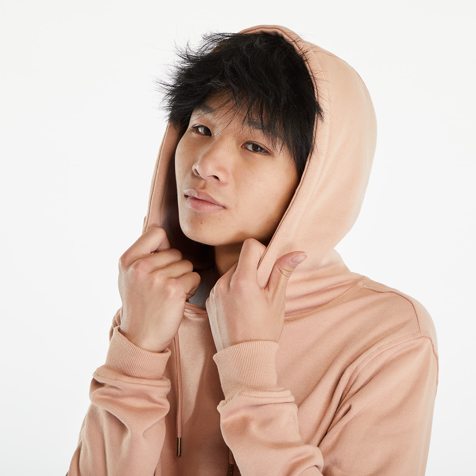 Hanorace Urban Classics Basic Sweat Hoody Beige