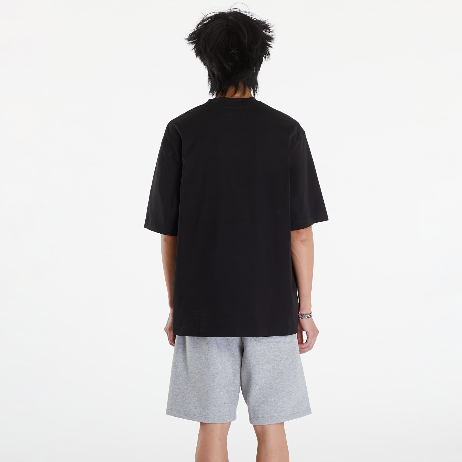 T-shirts de homem Calvin Klein Jeans Cut Out Box Graphic Black