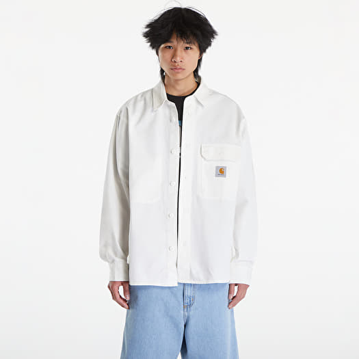 CARHARTT WIP - RENO SHIRT JAC OFF-WHITE GARMENT DYED