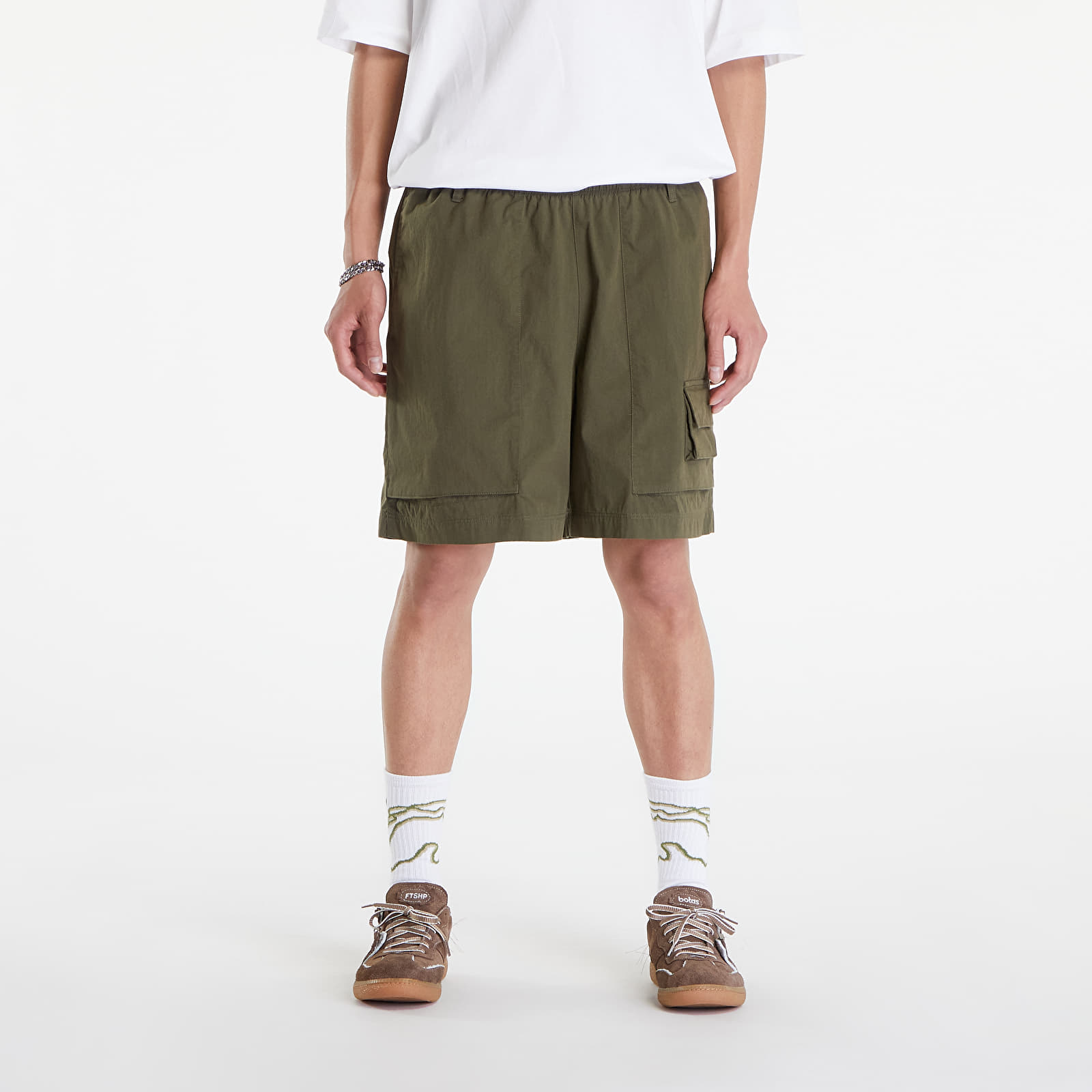 Shorts Nike Life Men's Camp Shorts Cargo Khaki/ Cargo Khaki