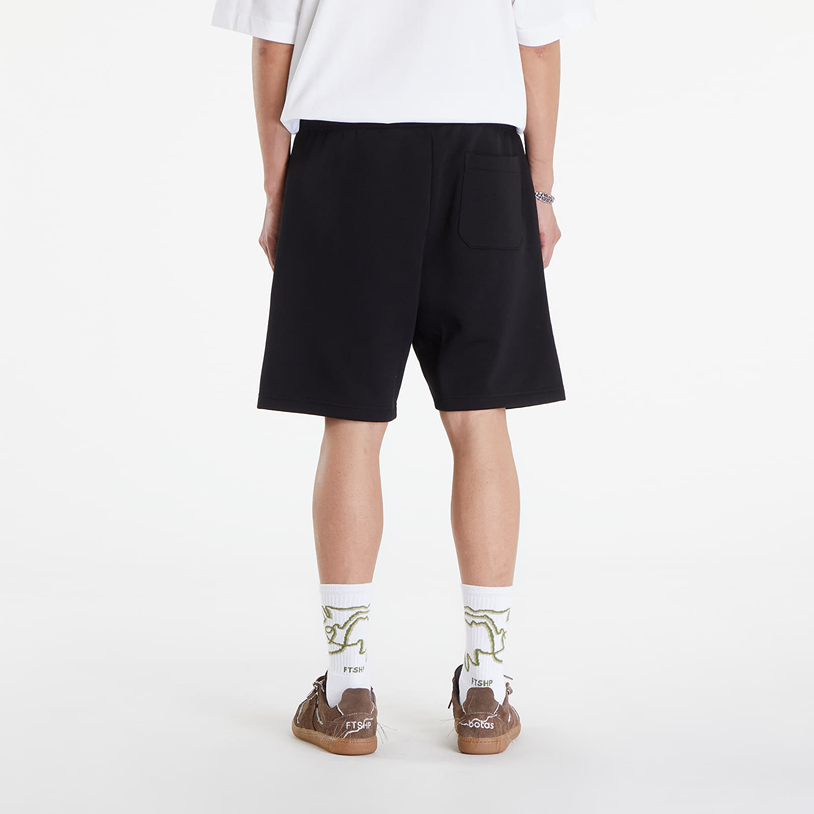 Men's shorts Carhartt WIP Chase Sweat Short Black/ Gold