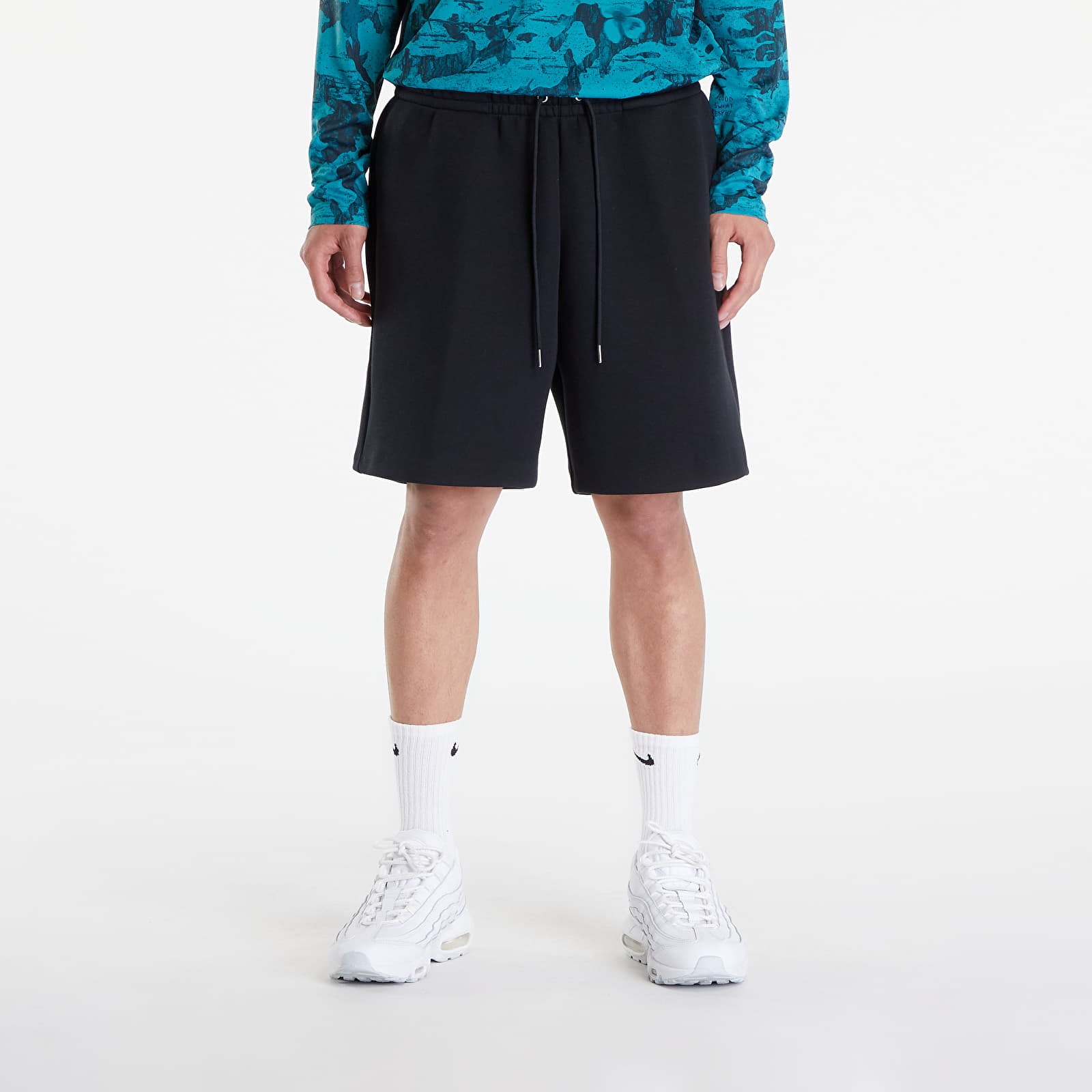 Shorts pour hommes Nike Sportswear Tech Fleece Reimagined Men's Fleece Shorts Black