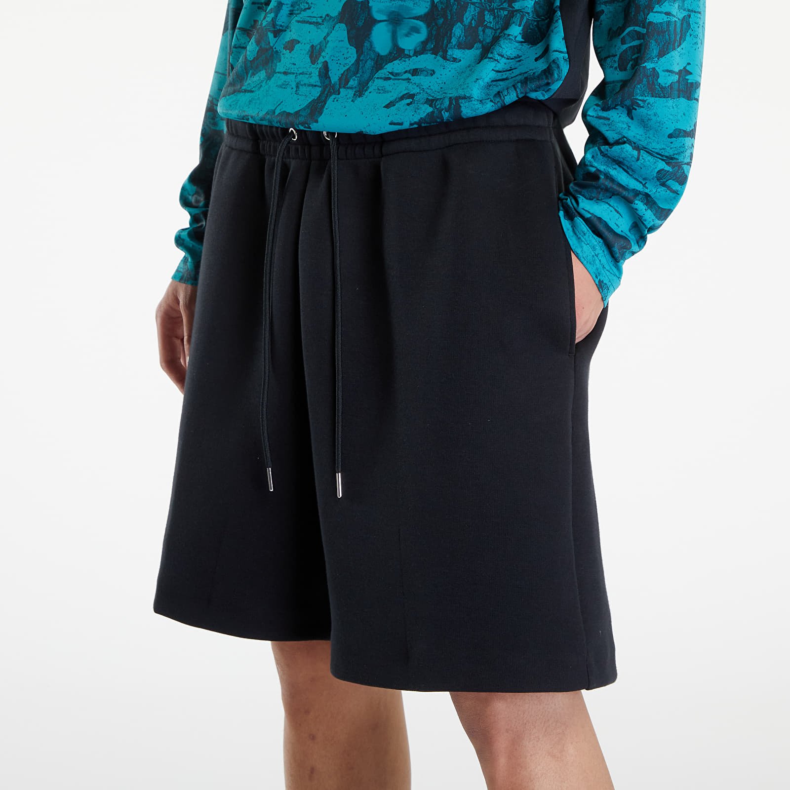 Shorts pour hommes Nike Sportswear Tech Fleece Reimagined Men's Fleece Shorts Black